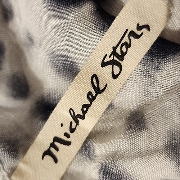 Anthropologie Michael Stars Ruana Scarf Sarong Wrap Shawl Tye-Dye - Picture 10 of 10